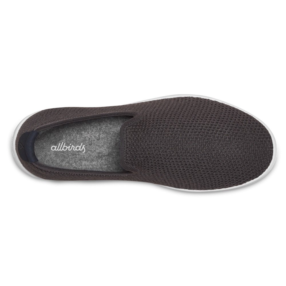 Allbirds Women\'s Tree Loungers - Slip-Ons Dark Grey - GIZ431578